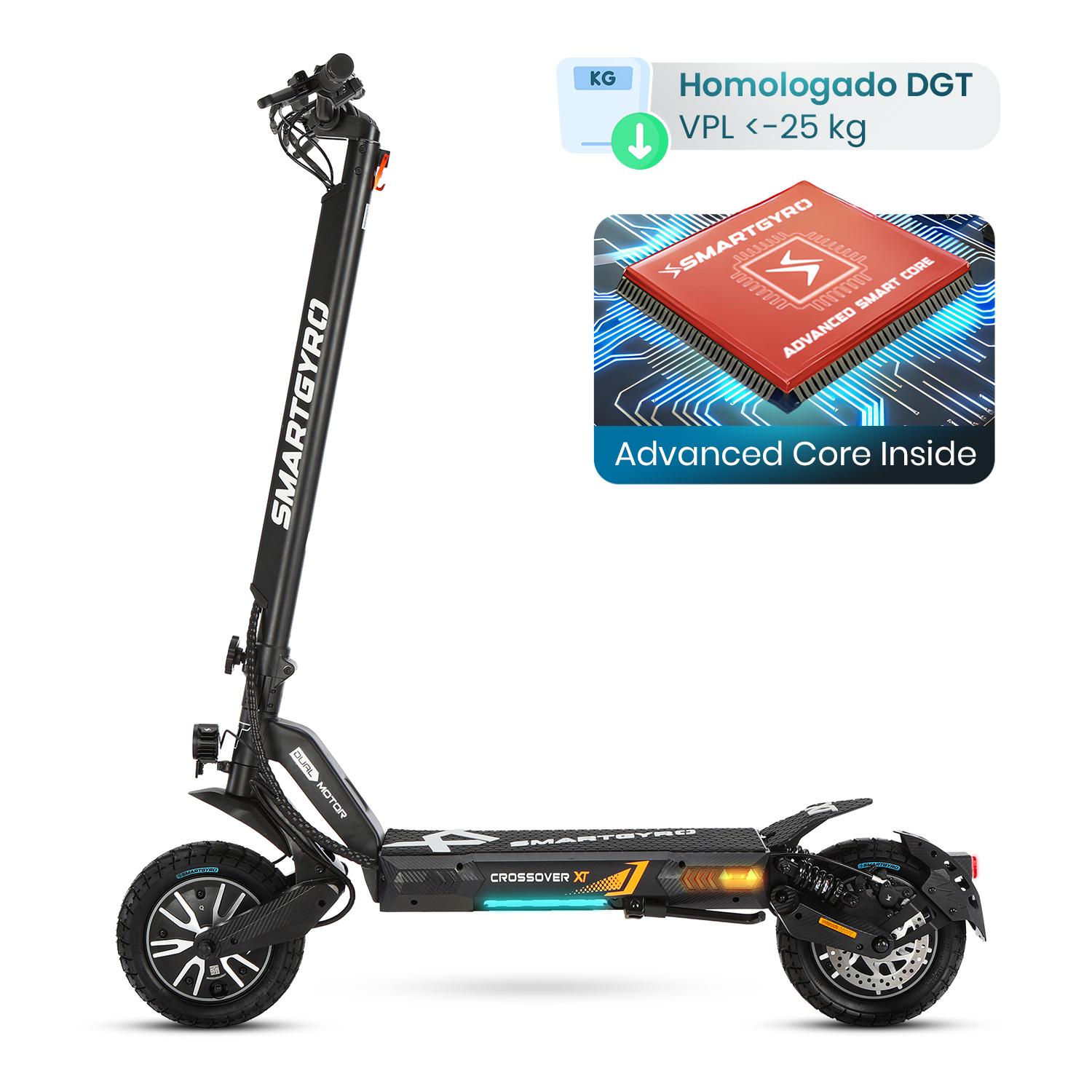 Patinete eléctrico smartGyro CrossOver Dual XT